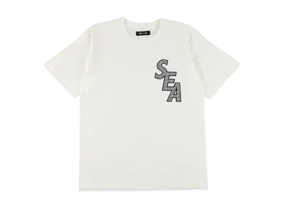 WIND AND SEA Logo Stitch S/S Tee "White"