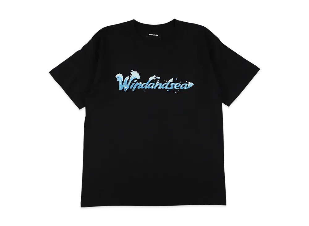 WIND AND SEA Wave Logo S/S Tee "Black"