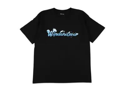 WIND AND SEA Wave Logo S/S Tee "Black"