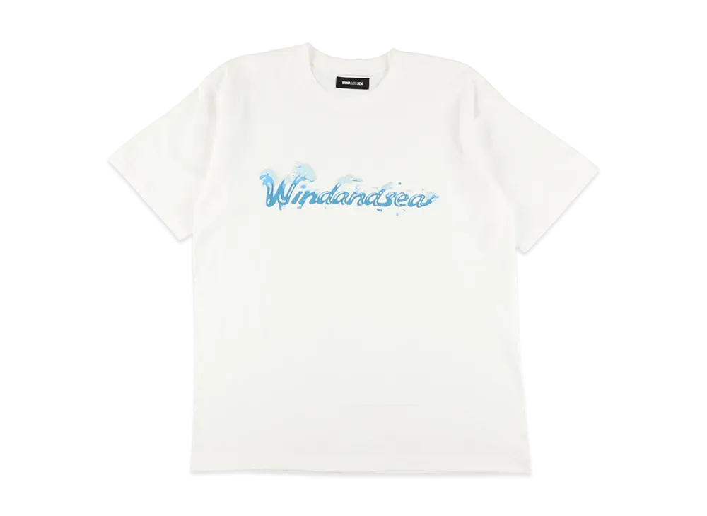 WIND AND SEA Wave Logo S/S Tee "White"