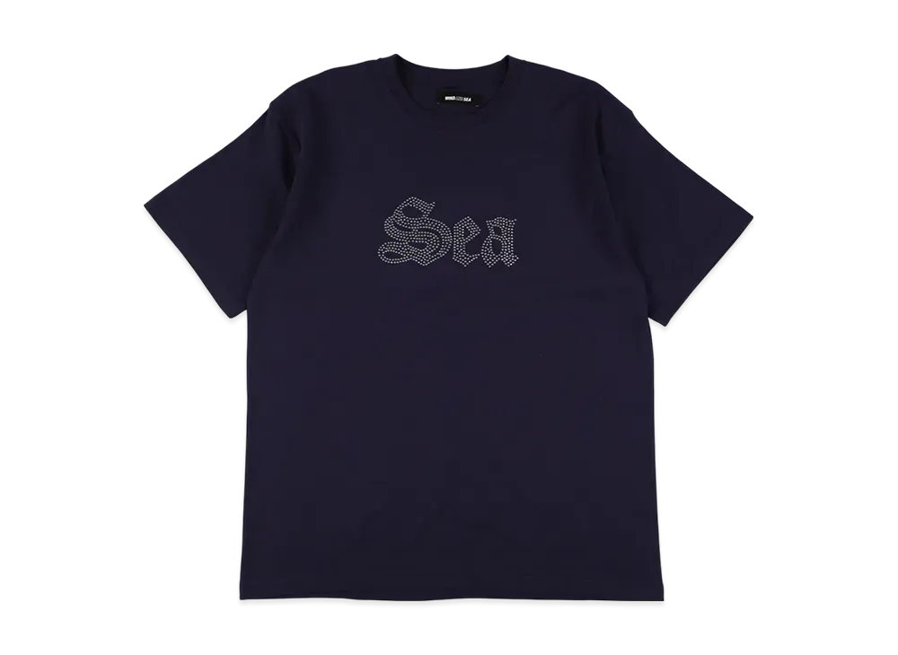 WIND AND SEA Line Stone S/S Tee "Navy"