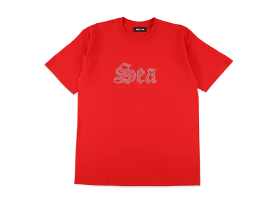 WIND AND SEA Line Stone S/S Tee "Red"
