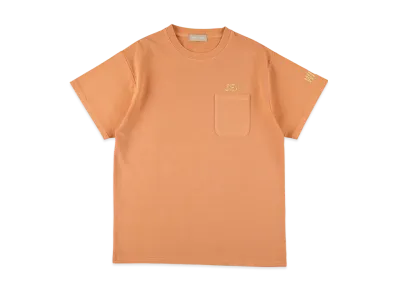 WIND AND SEA Pigment Pocket Tee "LightOrange"
