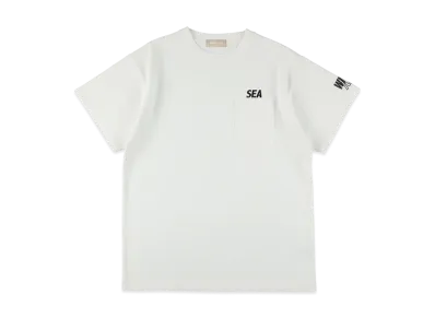 WIND AND SEA Pigment Pocket Tee "Ivory"