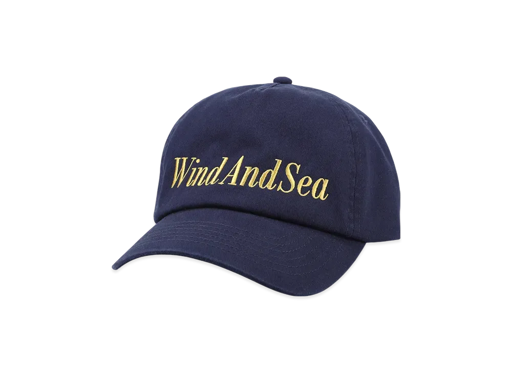 WIND AND SEA Logo Cap "Navy"