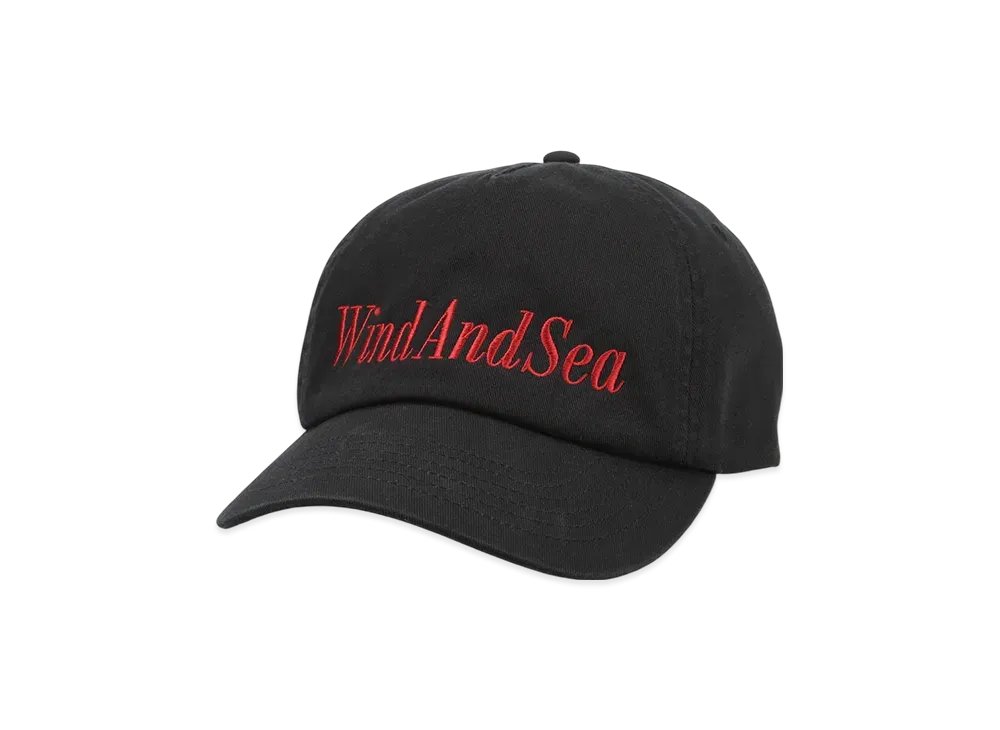 WIND AND SEA Logo Cap "Black"