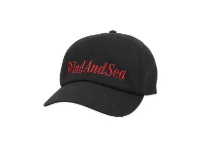WIND AND SEA Logo Cap "Black"