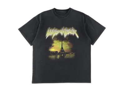 WIND AND SEA Band World Tour Tee (Paris) "Black"