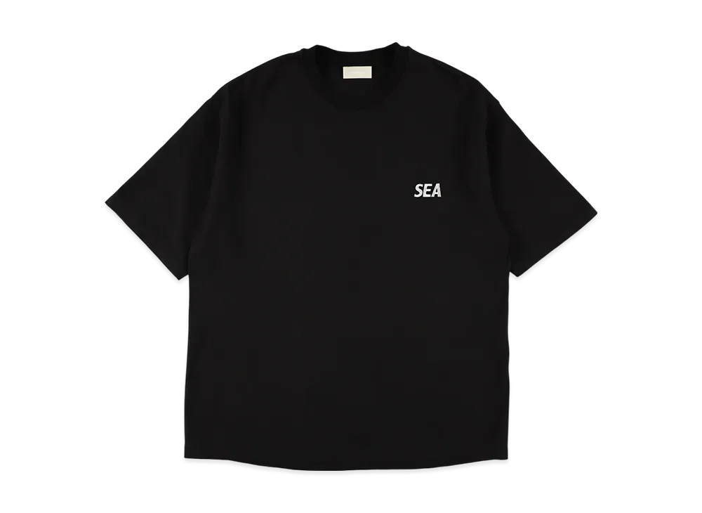 WIND AND SEA Lotus Cozy Tee "Black"