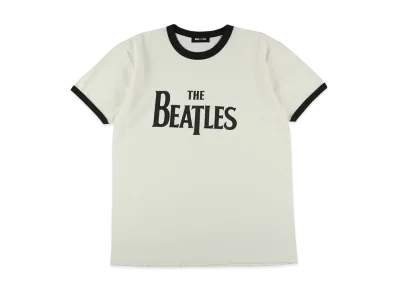 WIND AND SEA Beatles Logo Ringer S/S Tee "White/Chacoal"