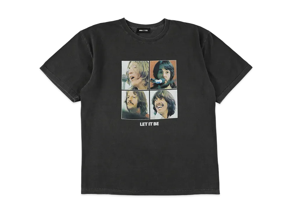 WIND AND SEA Beatles Let It Be S/S Tee "Black"