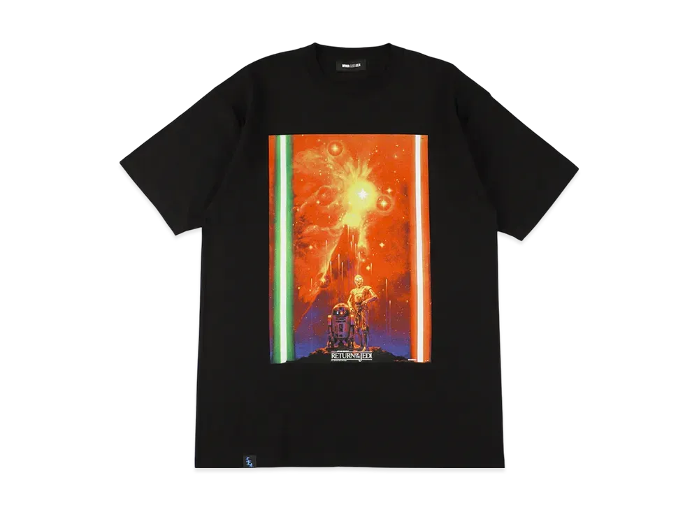 WIND AND SEA x STAR WARS Return Of The Jedi Tee "DeepBlack"