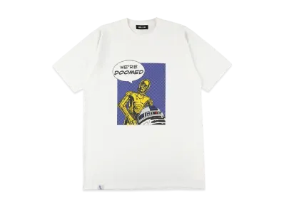 WIND AND SEA x STAR WARS R2-D2 & C3-Po Tee "White"