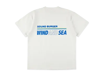 WIND AND SEA x Sound Burger S/S Tee "White"