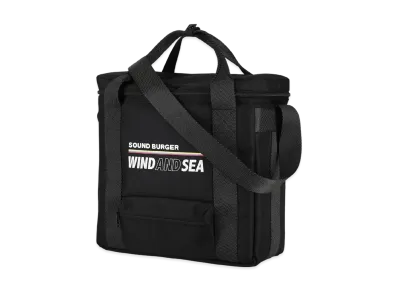 WIND AND SEA x Sound Burger Multi Record Bag "Black"