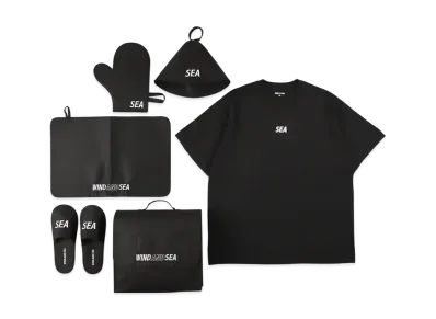 WIND AND SEA Sauna Set "Black"