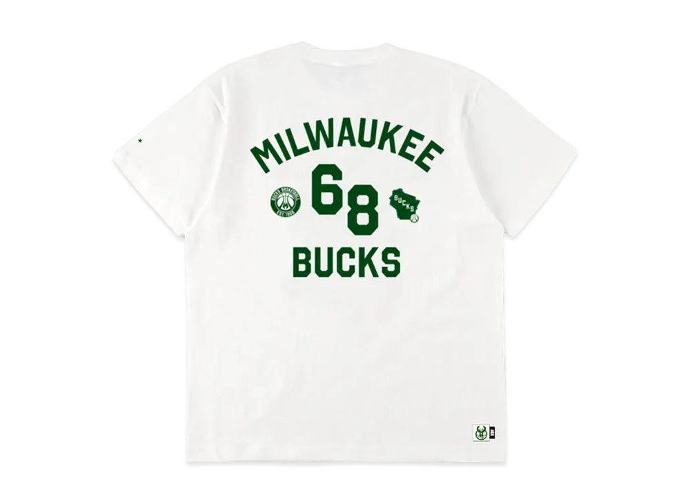 WIND AND SEA x NBA Milwankee Tee "White"