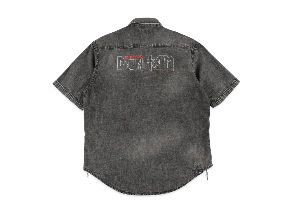 WIND AND SEA x DENHAM Dungarees Shirt "Black"