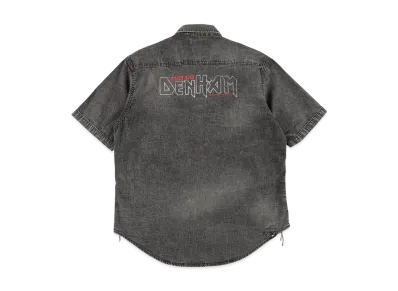 WIND AND SEA x DENHAM Dungarees Shirt "Black"