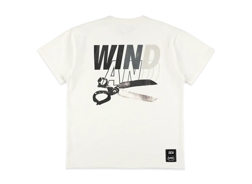 WIND AND SEA x DENHAM WIND Sulfer Tee "White"