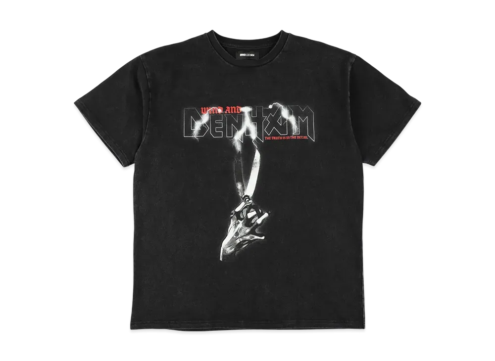 WIND AND SEA x DENHAM Tour S/S Tee "Black"