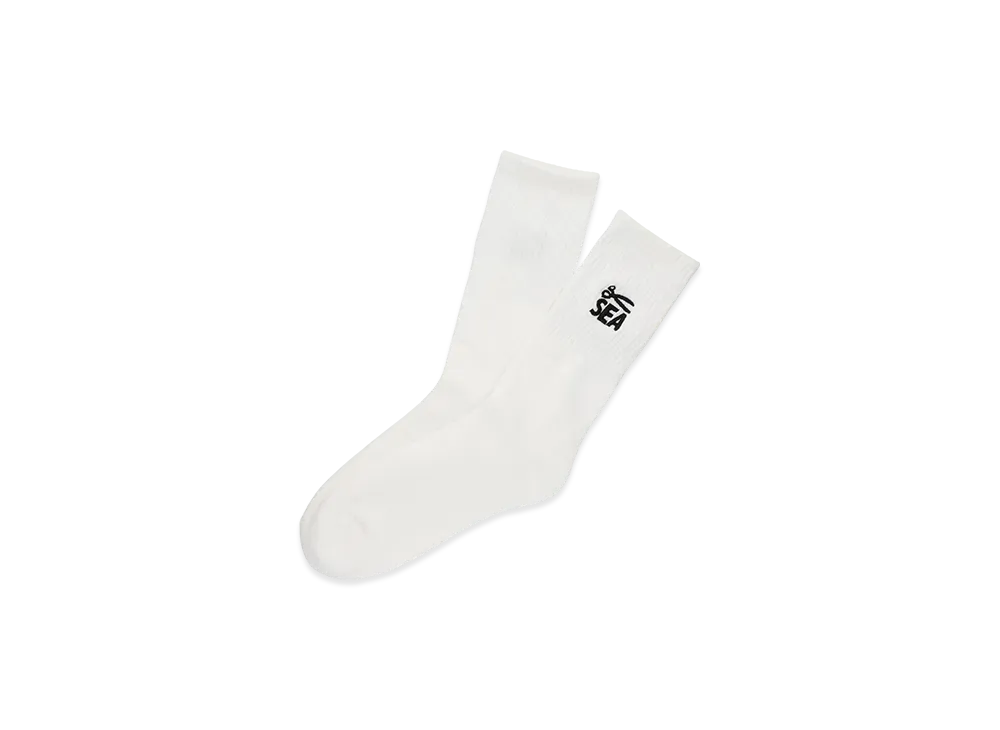 WIND AND SEA x DENHAM Dye Sox "White"
