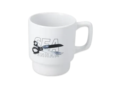 WIND AND SEA x DENHAM Tour Mug Cup "White"