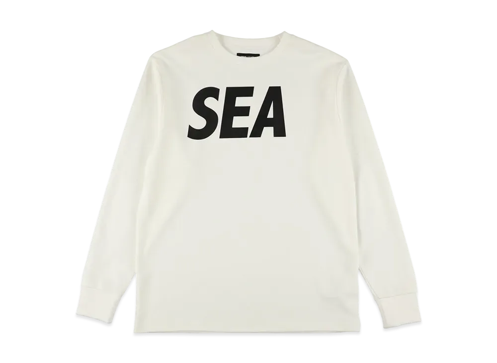 WIND AND SEA Sig L/S Tee "White"