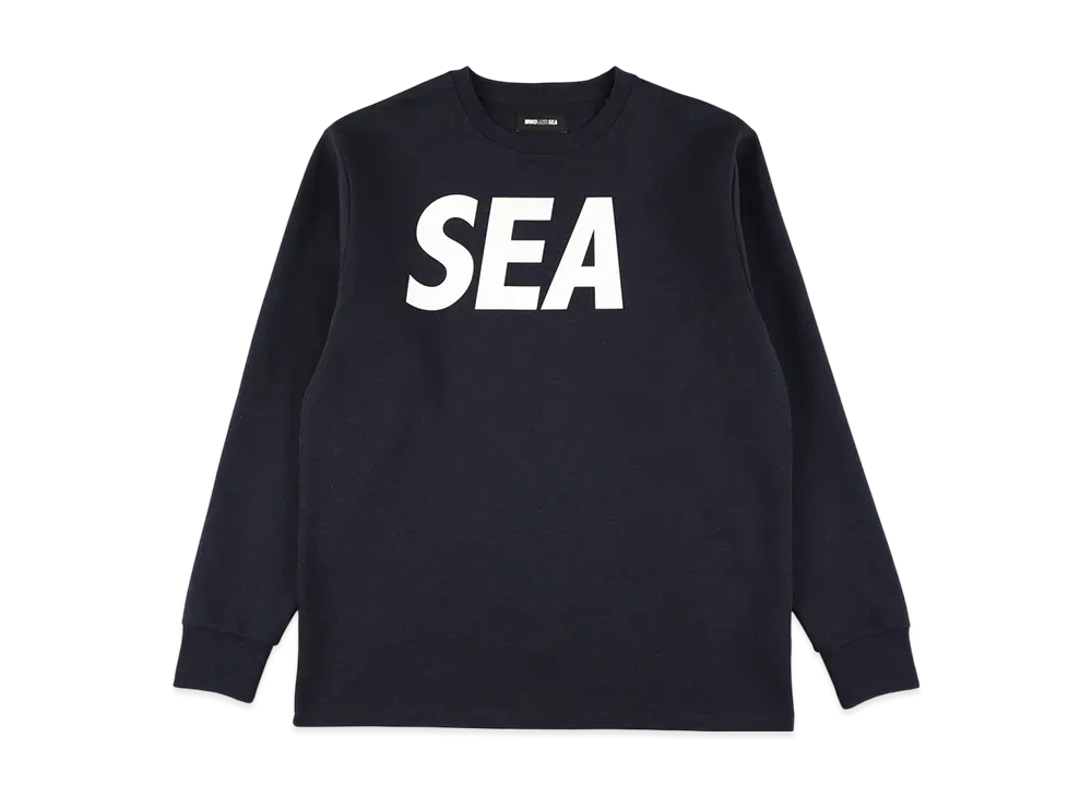 WIND AND SEA Sig L/S Tee "Navy"