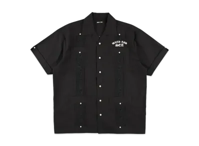 WIND AND SEA Logo Cuba S/S Shirts "Black"