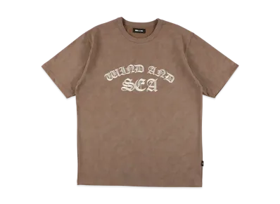 WIND AND SEA Embroidery Logo S/S Tee "DarkBrown"