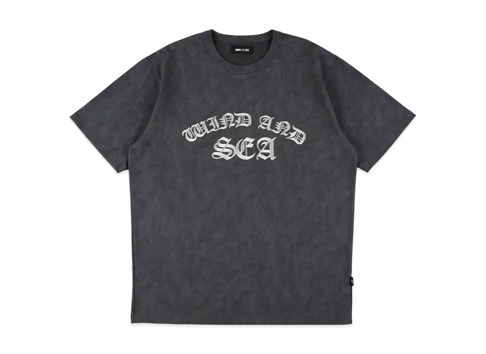 WIND AND SEA Embroidery Logo S/S Tee "Navy"