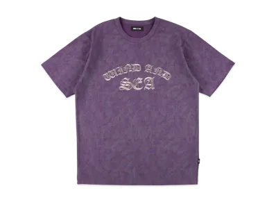 WIND AND SEA Embroidery Logo S/S Tee "Purple"