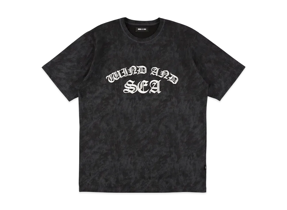WIND AND SEA Embroidery Logo S/S Tee "Black"