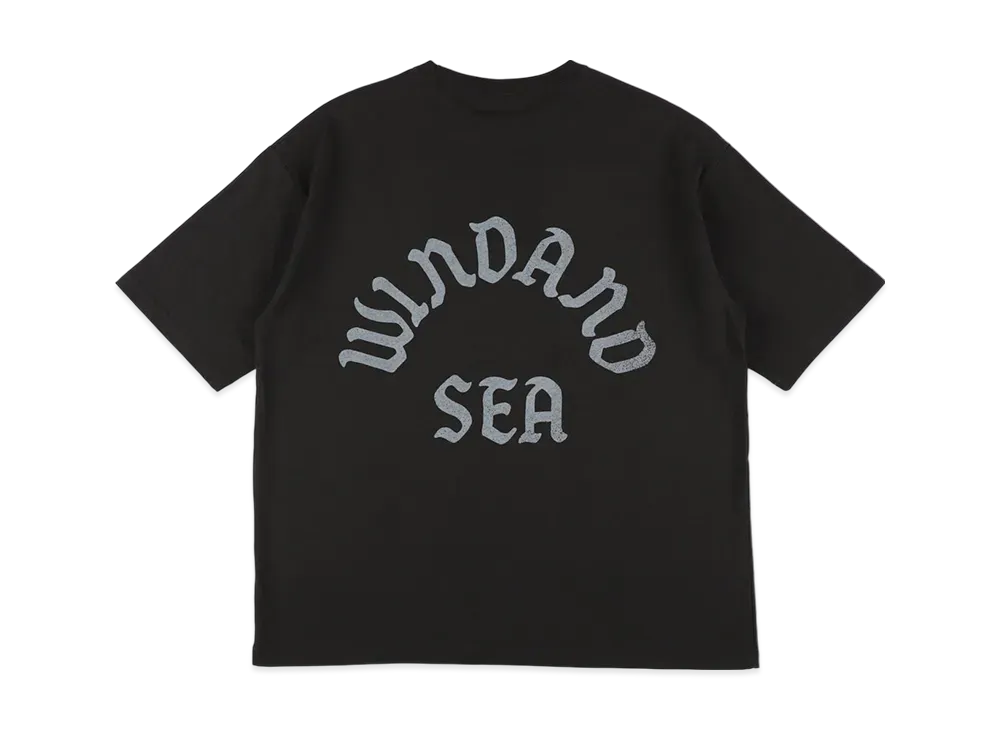 WIND AND SEA Faded Logo S/S Tee "Black"