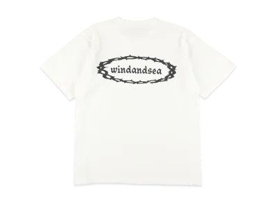 WIND AND SEA Crag Logo Print S/S Tee "White"
