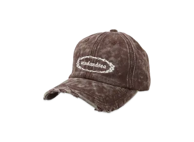 WIND AND SEA Damage Logo Cap "Brown"