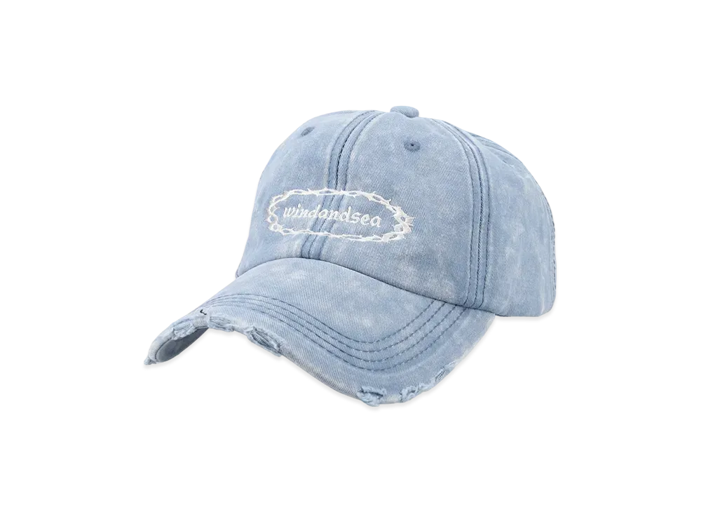 WIND AND SEA Damage Logo Cap "Sax"