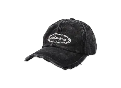 WIND AND SEA Damage Logo Cap "Black"