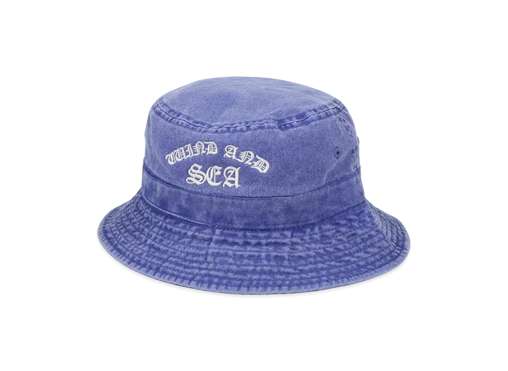 帽子 SNKRDUNK x WIND AND SEA Bucket Hat SNKR WIND AND SEA Pigment Logo Bucket Hat 