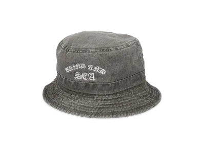 WIND AND SEA Pigment Logo Bucket Hat "Khaki"