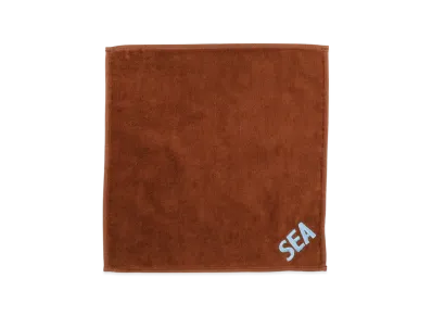 WIND AND SEA Hand Towel "Brown"
