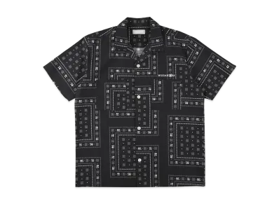 WIND AND SEA Bandana S/S Shirt "Black"