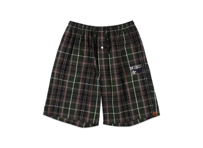 WIND AND SEA Plaid Short "Green"