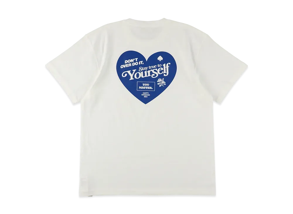 WIND AND SEA Heart Tee "White"