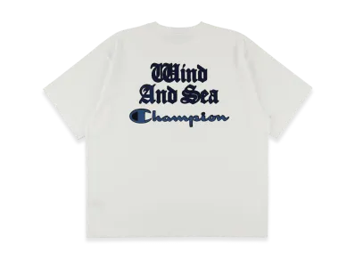 WIND AND SEA x Champion Print Tee "White"