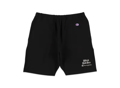 WIND AND SEA x Champion Reverse Weave Short "Black"