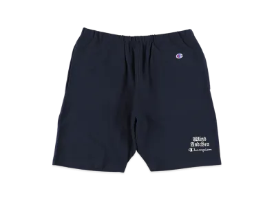 WIND AND SEA x Champion Reverse Weave Short "Navy"