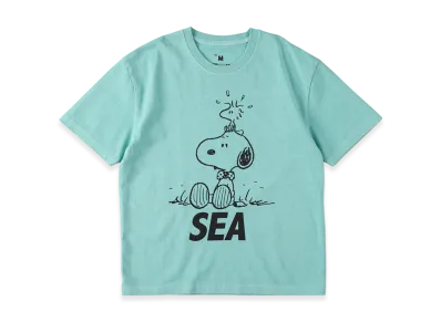 WIND AND SEA x SMOOTHY PGT Snoopy Child Tee "Sax"