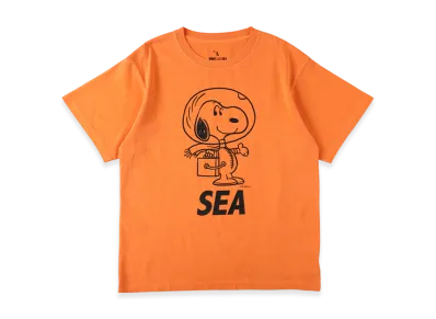 WIND AND SEA x SMOOTHY PGT Snoopy Tee "Orange"